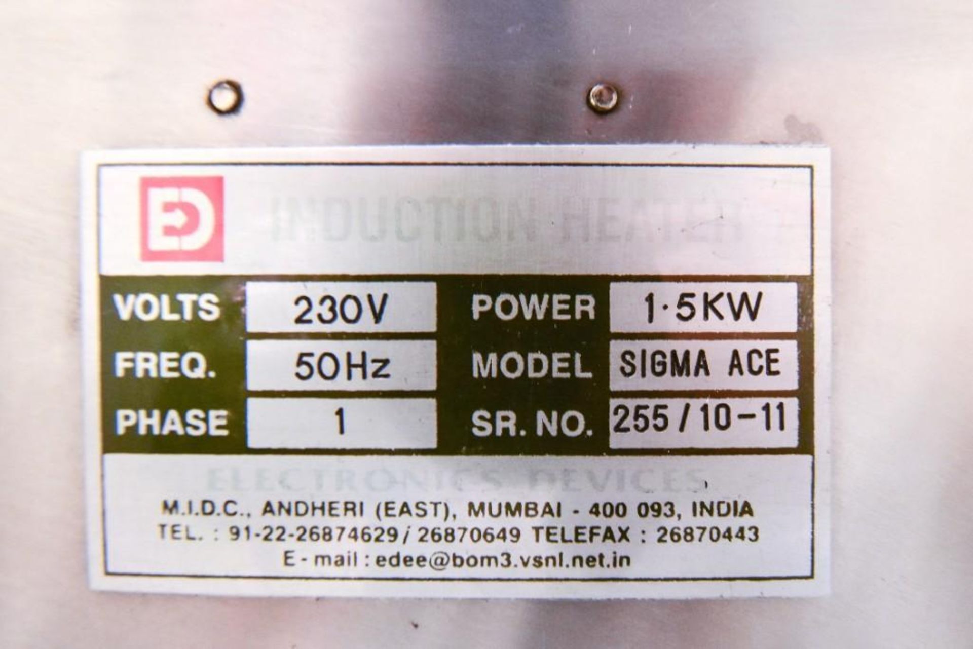 Induction Heater - Image 3 of 3