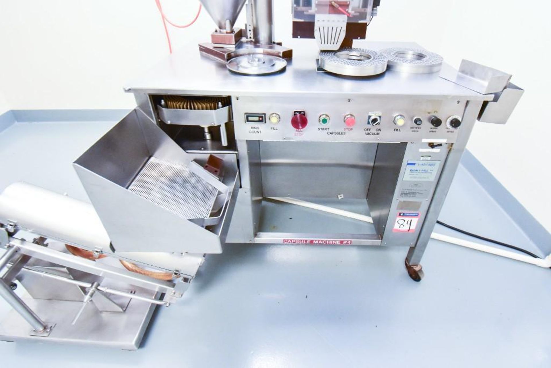 Qualifill / Schafer Semi Automatic Capsule Filling Machine - Image 4 of 12