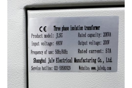 Isolation Transformers, 5 CT - Image 17 of 36