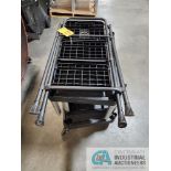 Rolling Material Cart W/ Chair & Tables