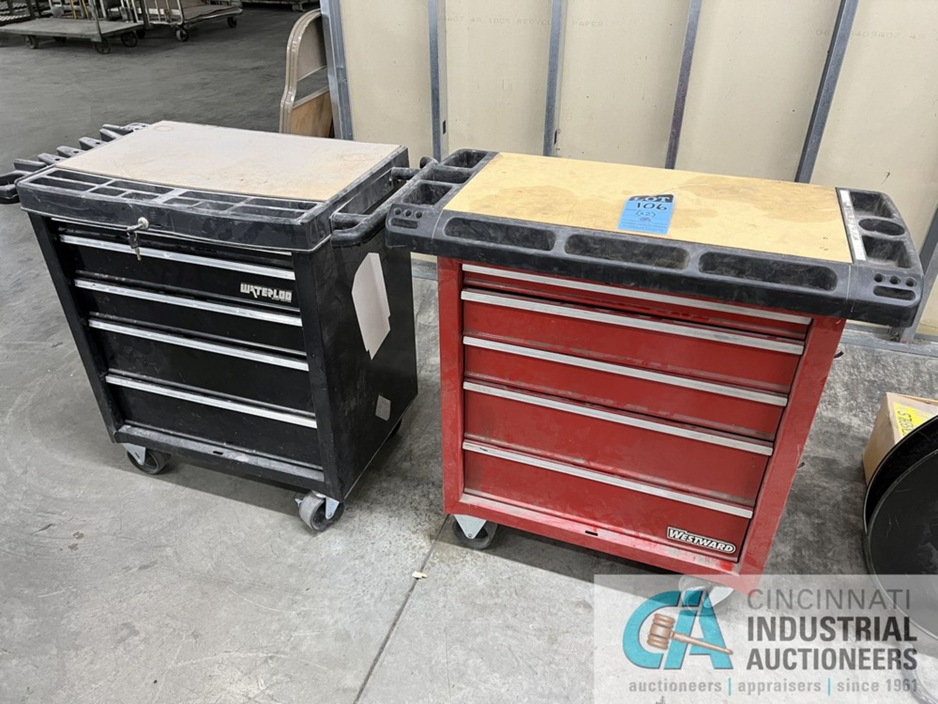PORTABLE TOOLBOXES WITH MISCELLANEOUS TOOLS