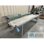 16" AND 18" X 128" ELECTRIC BELT CONVEYORS