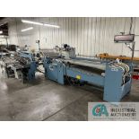 26" X 40" MBO MODEL B26 CONTINUOUS FEED 6-PLATE MAIN; S/N N.08/16, 4-PLATE RIGHT ANGLE; S/N P10-
