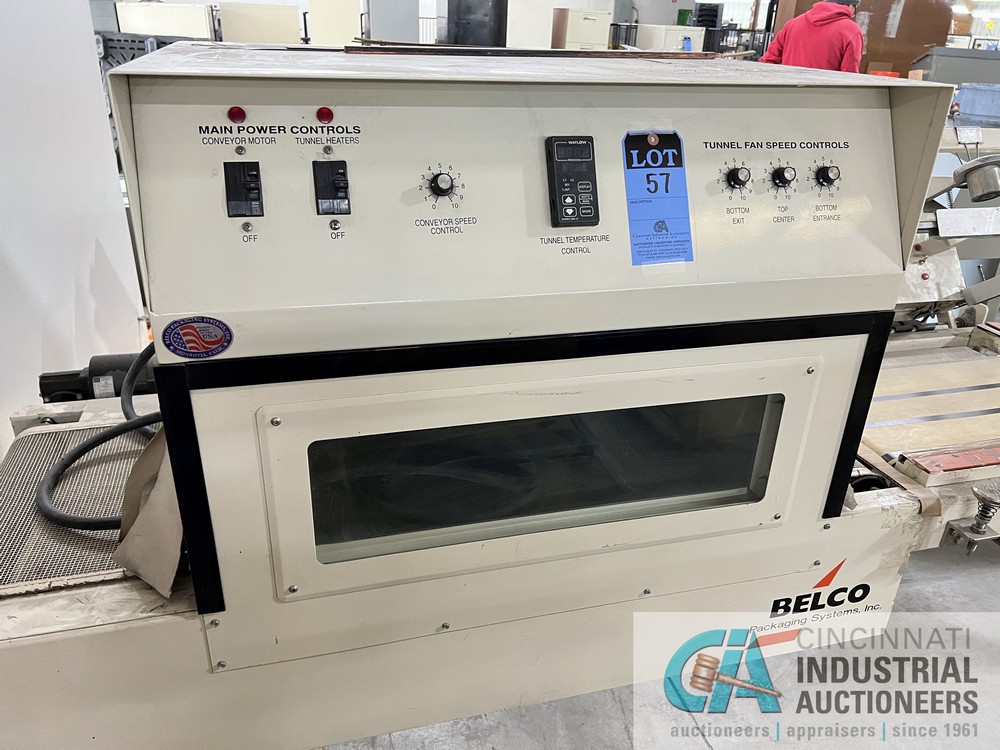 { Choice of lots: 57 } BELCO MODEL STC2520 SHRINK WRAPPER WITH L-SEALER ...