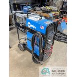 350 AMP MILLER DYNASTY 350 WELDER; S/N MF310609L, WITH CHILLER, FOOT PEDAL