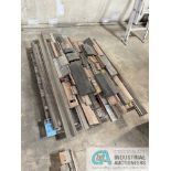 (LOT) 1" - 5' PRESS BRAKE DIES