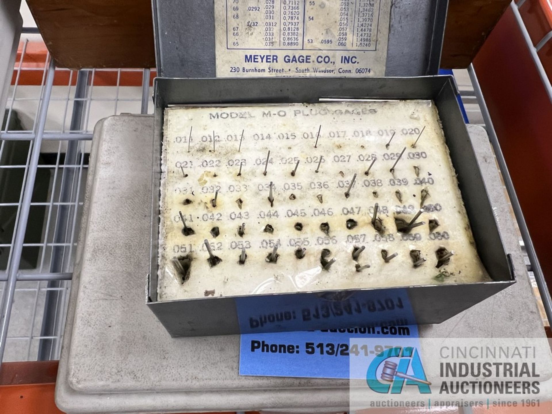 MISCELLANEOUS PIN GAGE SETS; .011"-.050" AND .0110"-.0600" (INSP) - Bild 2 aus 3