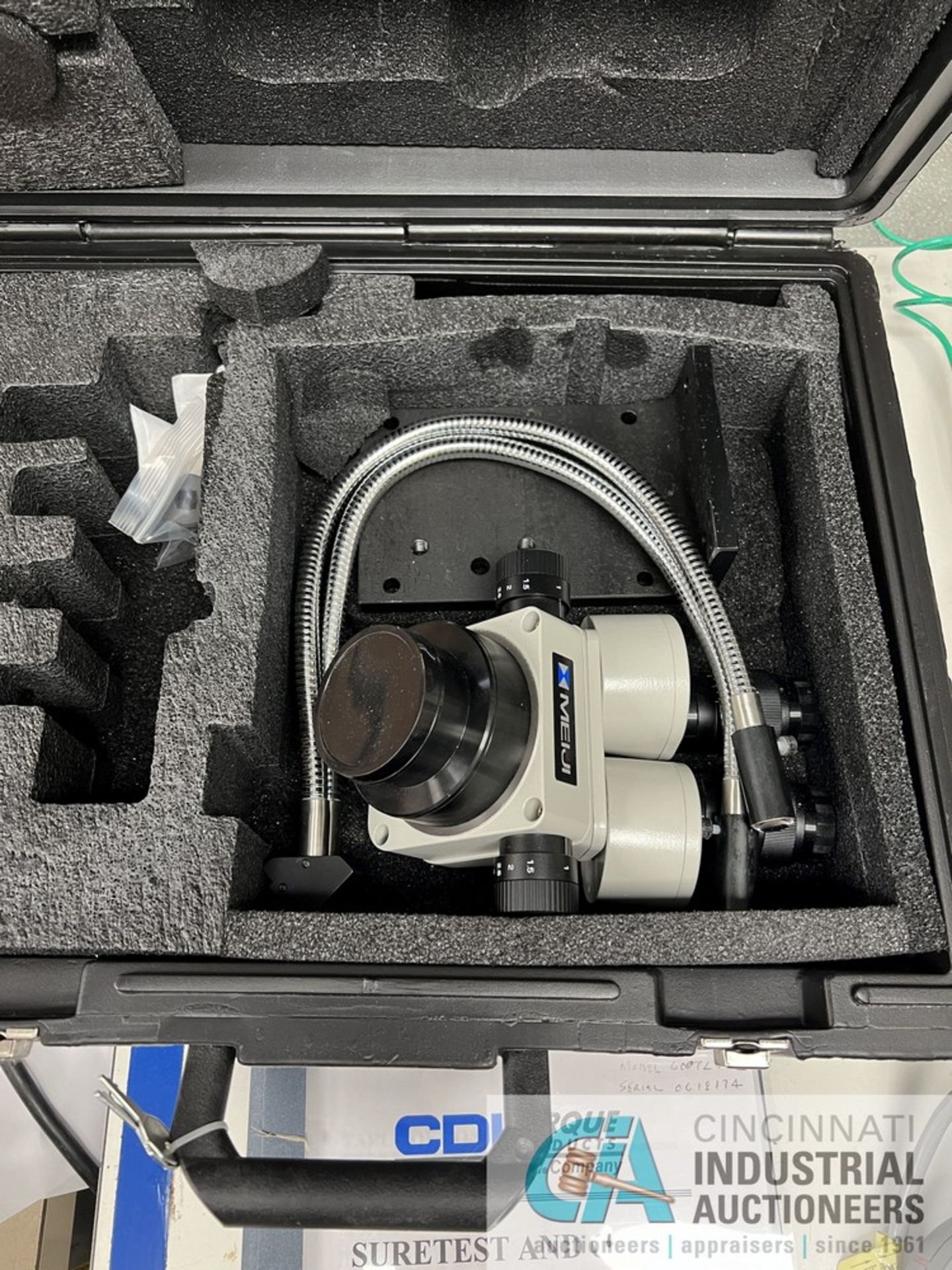 CDI TORQUE PRODUCTS MODEL 5000-3 TORQUE CALIBRATION WITH 600TL MECHANICAL LOADER; S/N U618174, - Image 5 of 7