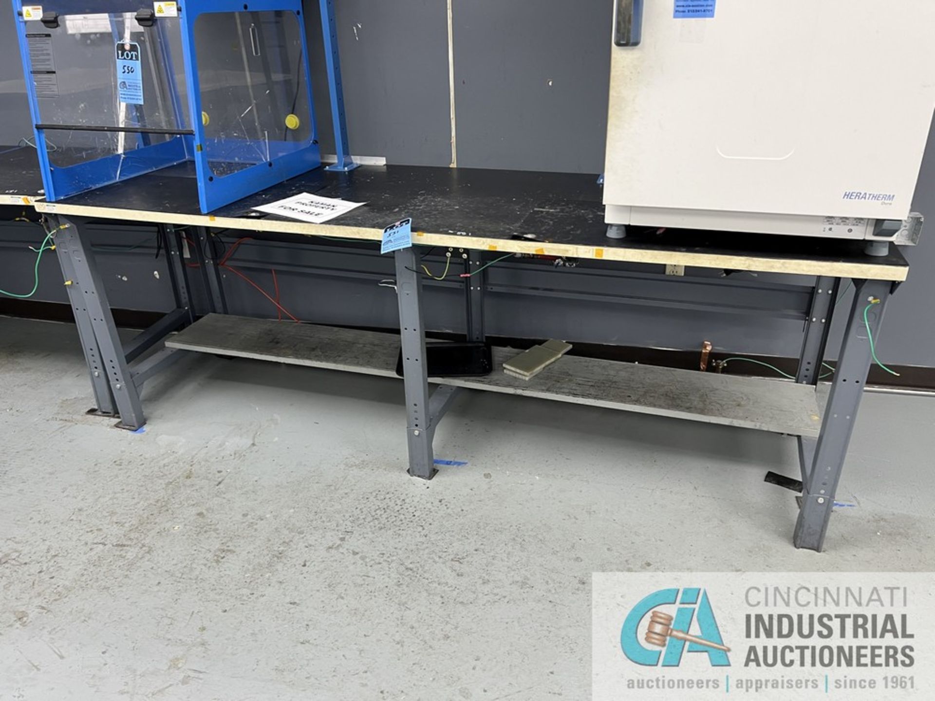 96" X 30" LIGHTED STEEL FRAME BENCHES (JPF) - Image 2 of 3