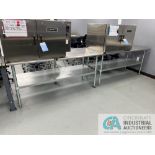 72" X 32" STAINLESS STEEL TABLE (JPF)