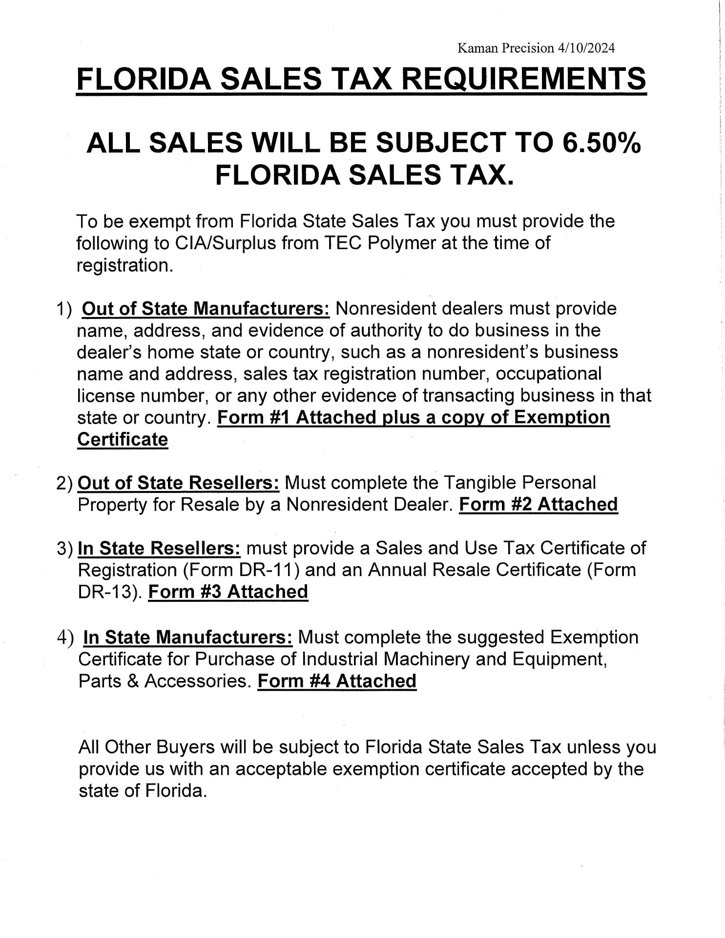 SALES TAX - 6.50% - Image 2 of 6