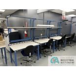 46" X 30" LIGHTED STEEL FRAMED BENCHES (JPF)