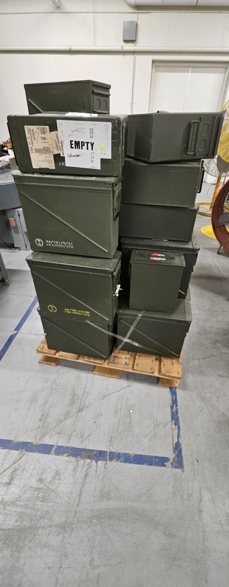 (LOT) AMMO BOXES
