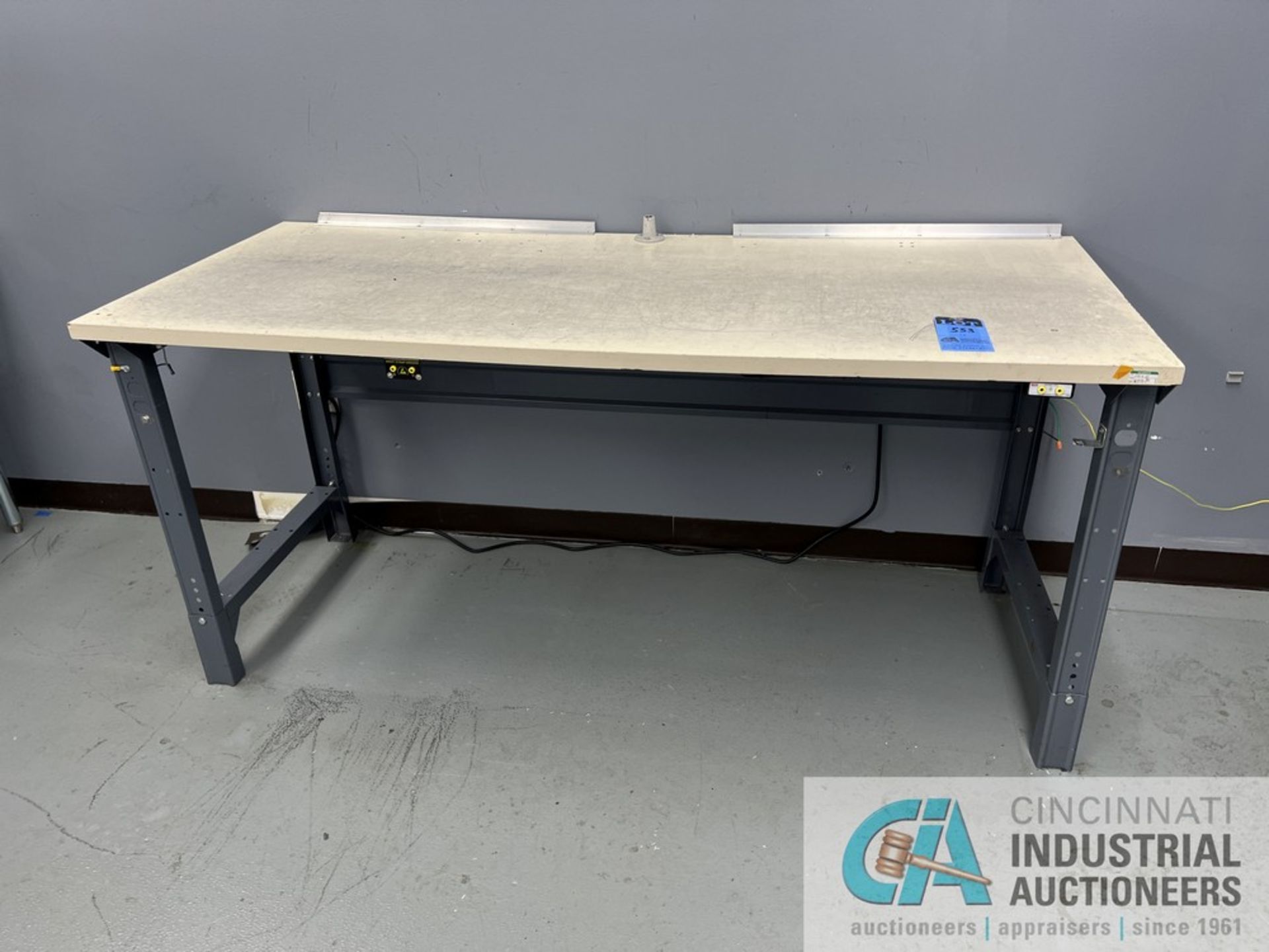 72" X 32" STEEL FRAME BENCHES, (2) LIGHTED (JPF)