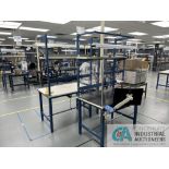 48" X 30" LIGHTED STEEL FRAMED BENCHES (JPF)