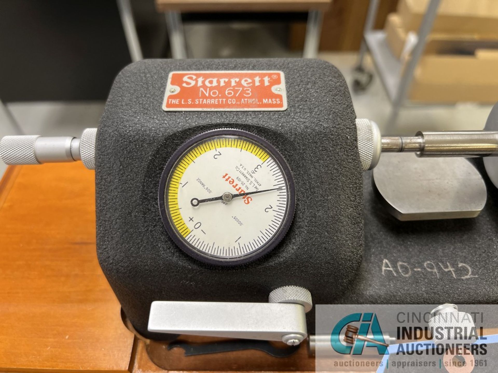 STARRETT NO. 673 DIRECT READING BENCH MICROMETER (INSP) - Image 2 of 2