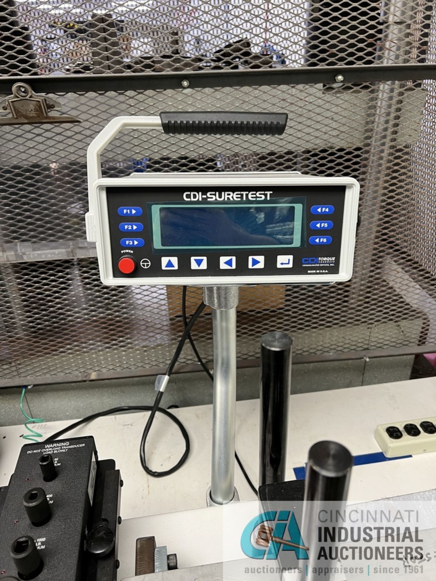 CDI TORQUE PRODUCTS MODEL 5000-3 TORQUE CALIBRATION WITH 600TL MECHANICAL LOADER; S/N U618174, - Image 3 of 7