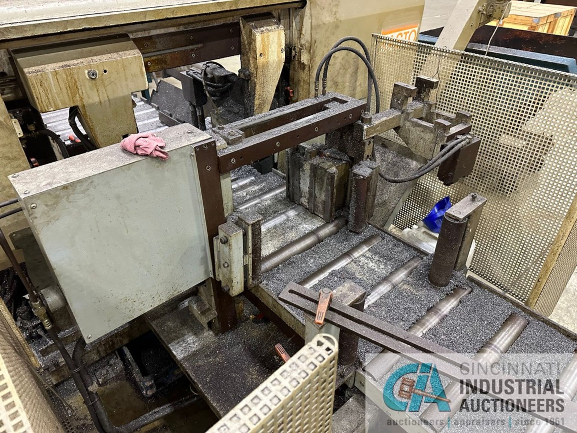 ****16” X 16” KASTO MODEL HBA420AU-CNC AUTOMATIC HORIZONTAL BAND SAW; S/N 6019-109-085/3007928, 5’ - Image 9 of 22