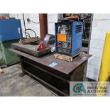 225 AMP MILLER MODEL THUNDERBOLT 225 CONSTANT CURRENT AC ARC WELDING POWER SOURCE; S/N JG18882, WITH