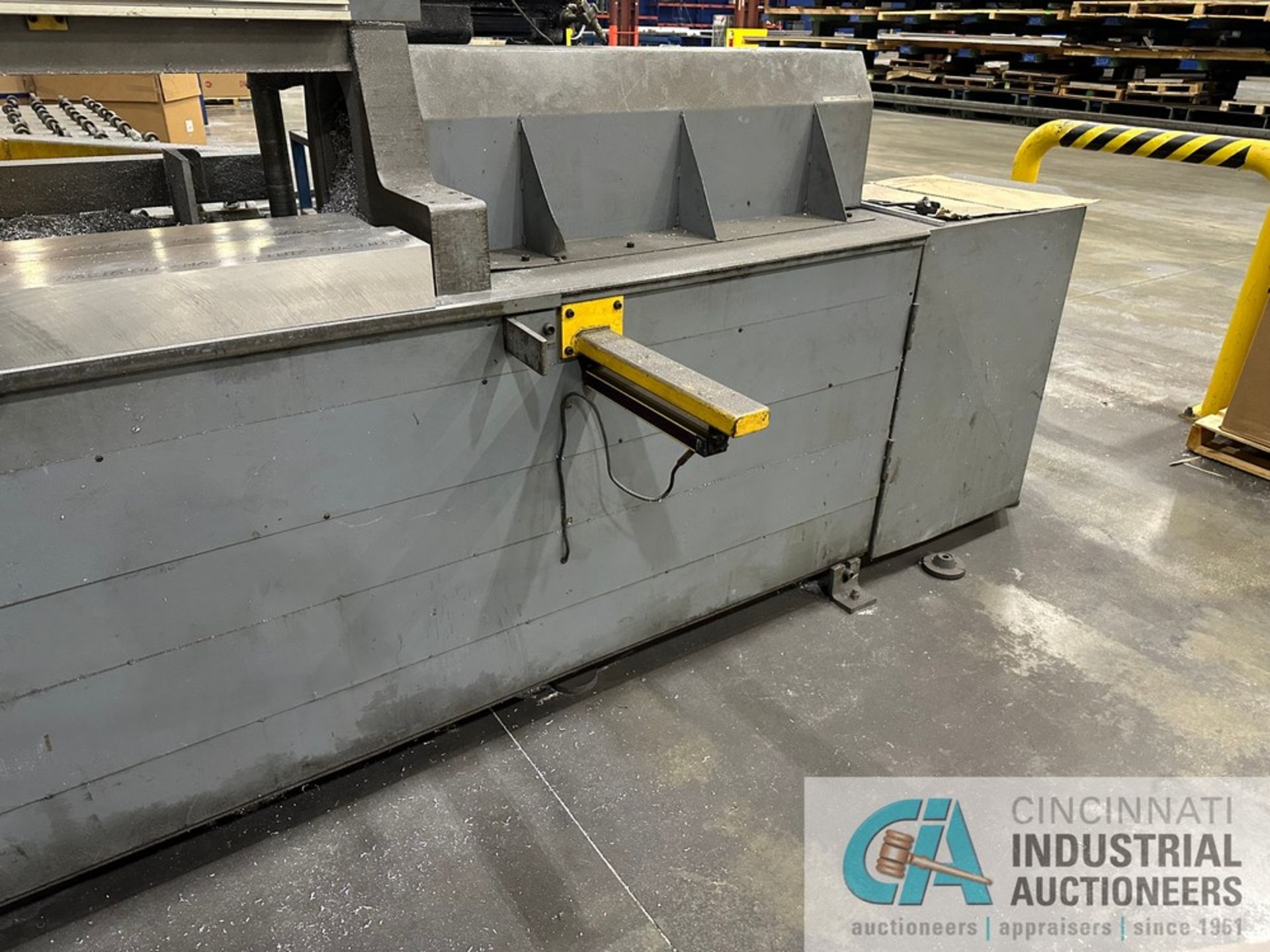****12’ X 10” METLSAW MODEL NF1214-T12 NON-FERROUS (ALUMINUM) PLATE SAW; S/N 0519, 12’ CUTTING - Image 14 of 23