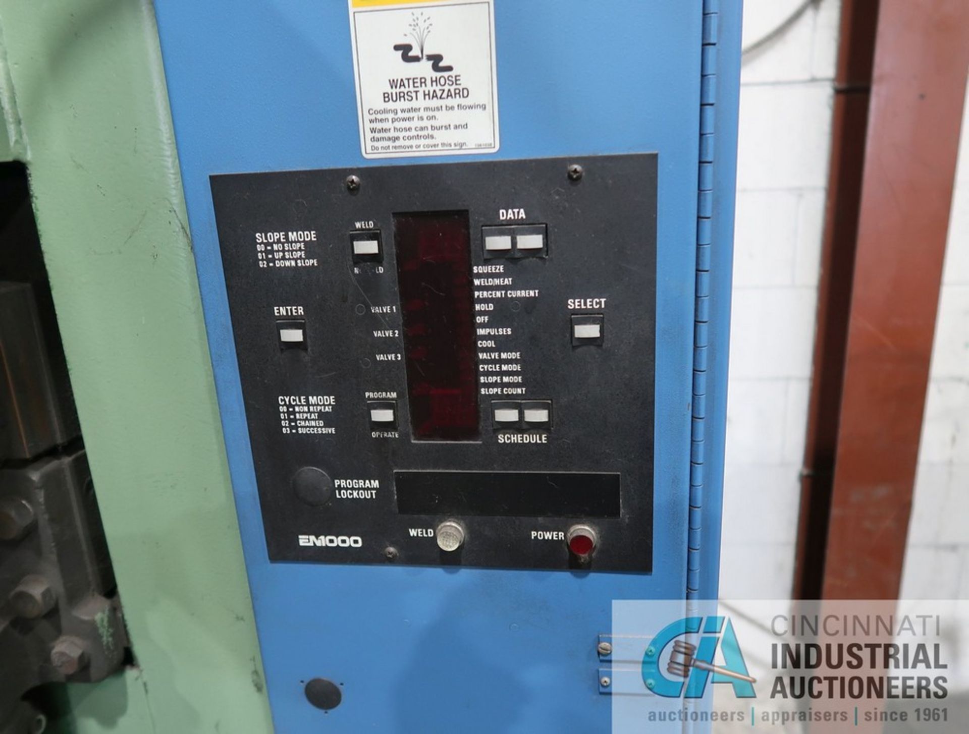 75 KVA LORS MODEL 175AP PRESS TYPE SPOT WELDER; S/N 889-5041, 18" THROAT, EN1000 CONTROL **SPECIAL - Image 6 of 7