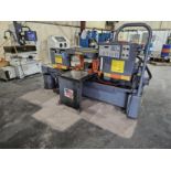 16" X 20" HEM MODEL H105LA-C AUTOMATIC HORIZONTAL BAND SAW; S/N 1083810, 7.5 HP, BAR FEED, DIGITAL