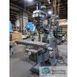 ***CLAUSING KONDIA MODEL FV-300 VERTICAL MILL; S/N AA-191, AUTOMATIC POWER DRAW BAR, SERVO 150