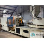 Niigata Model NN385H4, 385-Ton x 43.53-oz, Injection Molding Machine (1999), s/n 45711H, Tie Bar