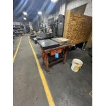 Table w/ 2 Granite Surface Plates