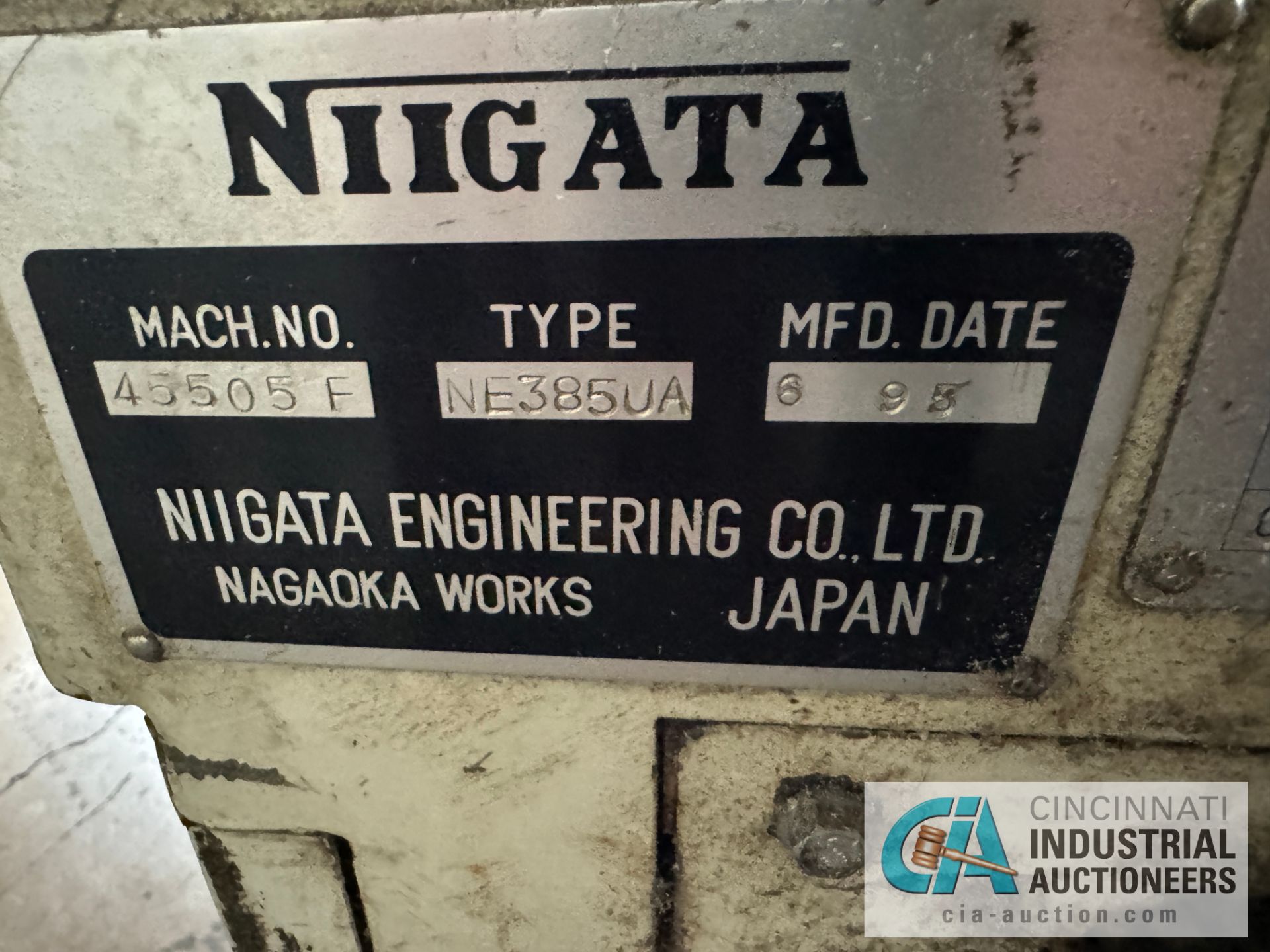 Niigata Model NE385UA4, 385-Ton x 38.63-oz, Injection Molding Machine (1995), s/n 45505F, Tie Bar - Image 8 of 8