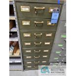 8-DRAWER CABINET WITH DOWELL PINS, SHOULDER BOLTS, SET SCREWS, SPRING PINS