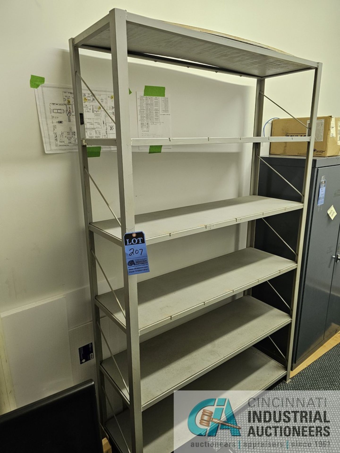 SECTIONS 16" X 48" HD STEEL SHELVING