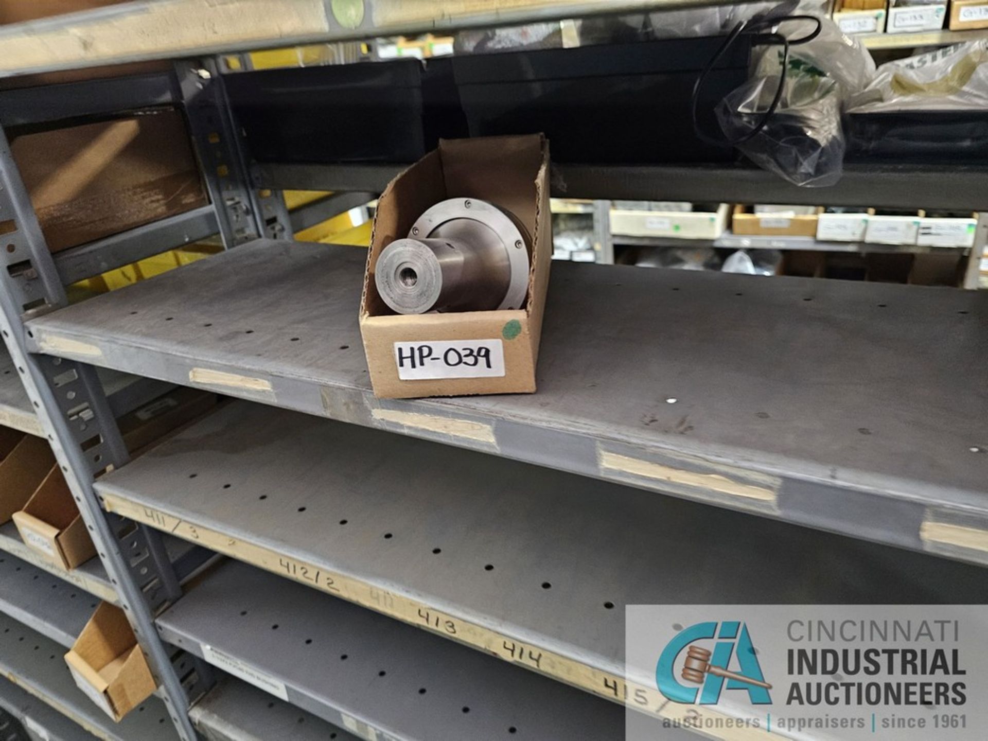SECTIONS OF SHELVING WITH PARTS CONSISTING OF; BRACKETS, SHOULDER SCREWS, SPRINGS, MOTOR CONTROLS - Image 6 of 7