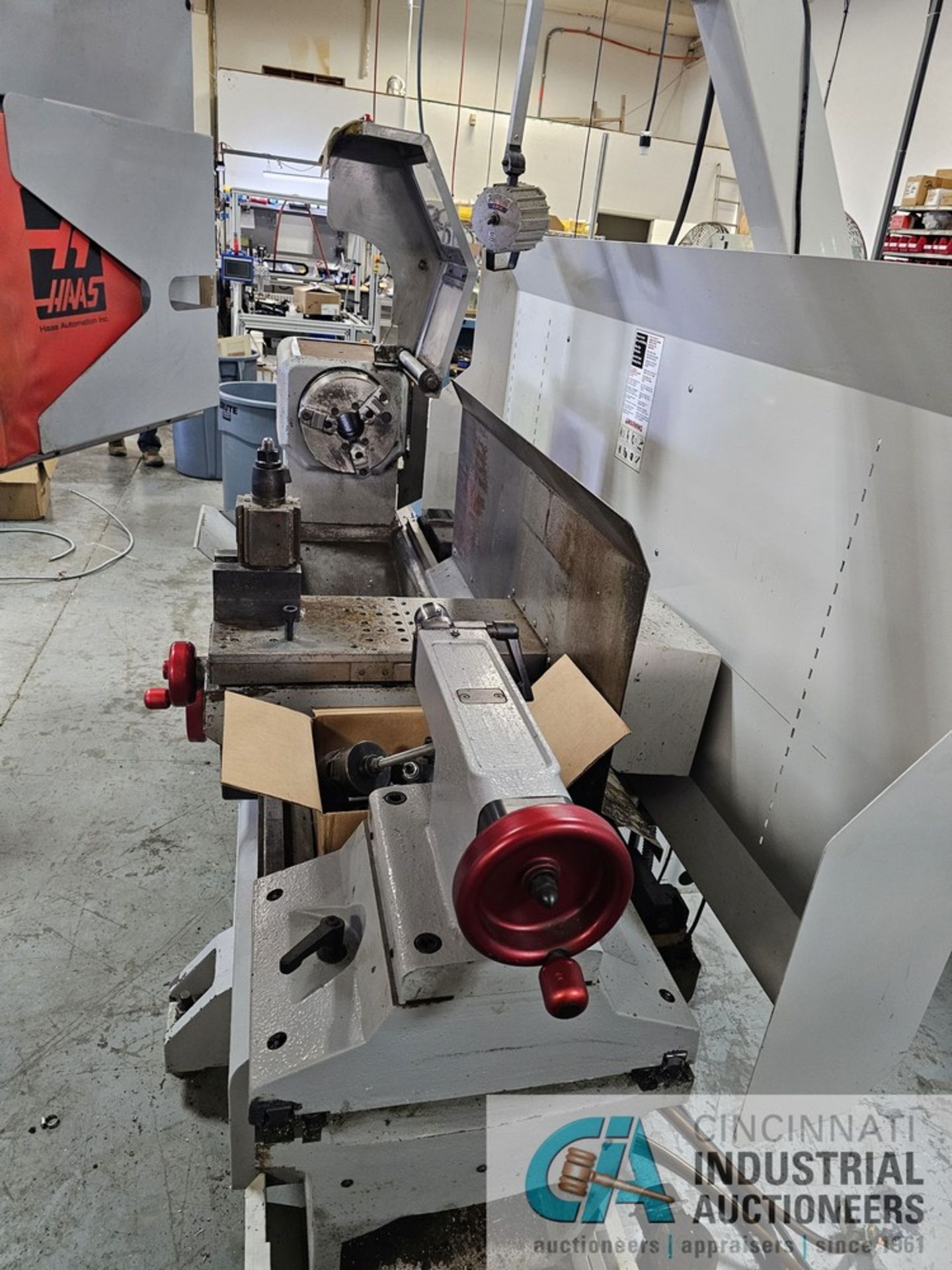 28" X 48" HAAS MODEL TL-2 CNC LATHE; S/N 69248, 2-3/4" SPINDLE HOLE, TAILSTOCK, 10" 3-JAW CHUCK - Image 4 of 10