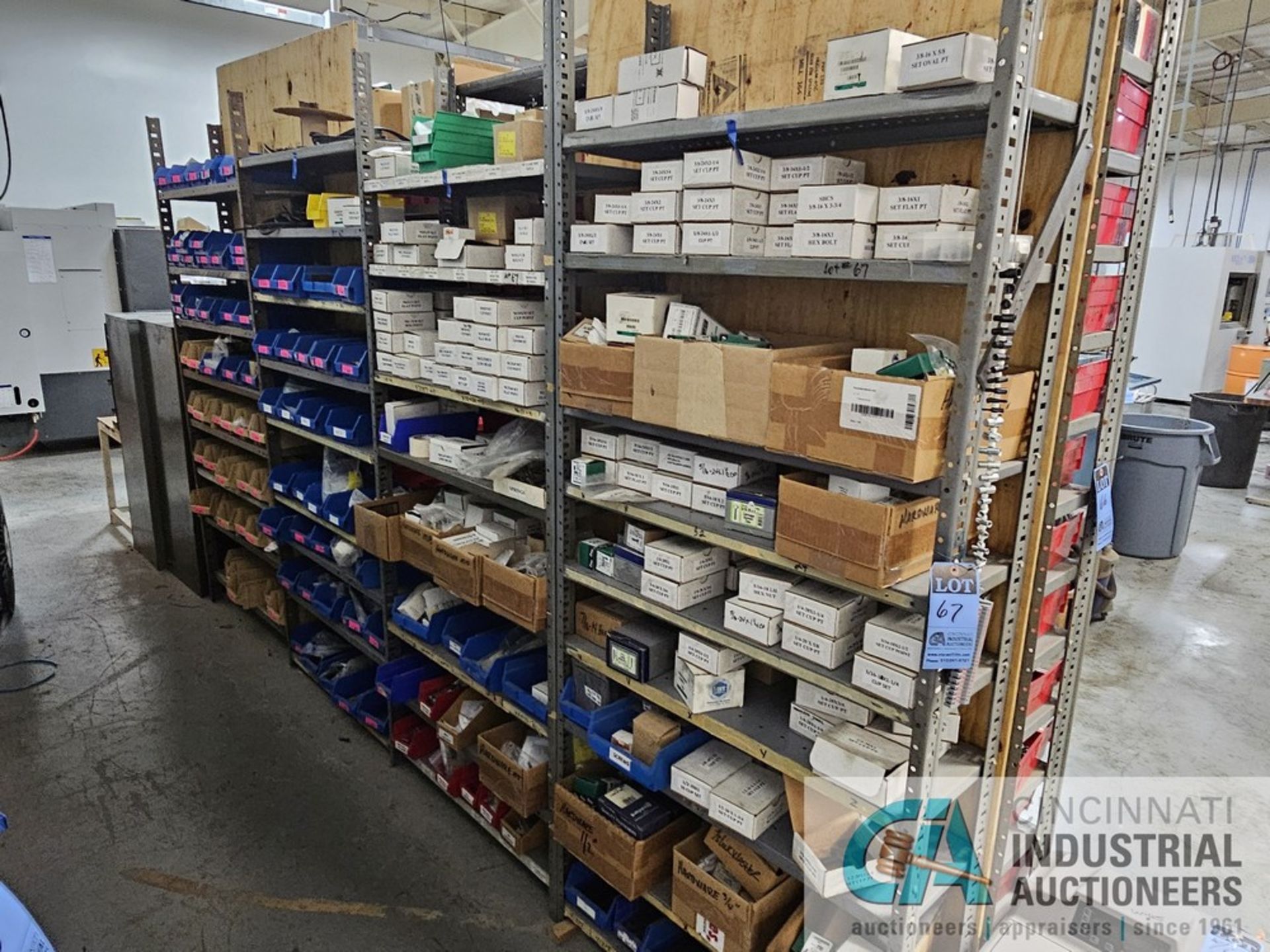 SECTIONS 12" X 36" STEEL SHELVING WITH HARDWARE