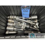 (LOT) TAPER TOOLHOLDERS (MAINTENANCE SHOP)