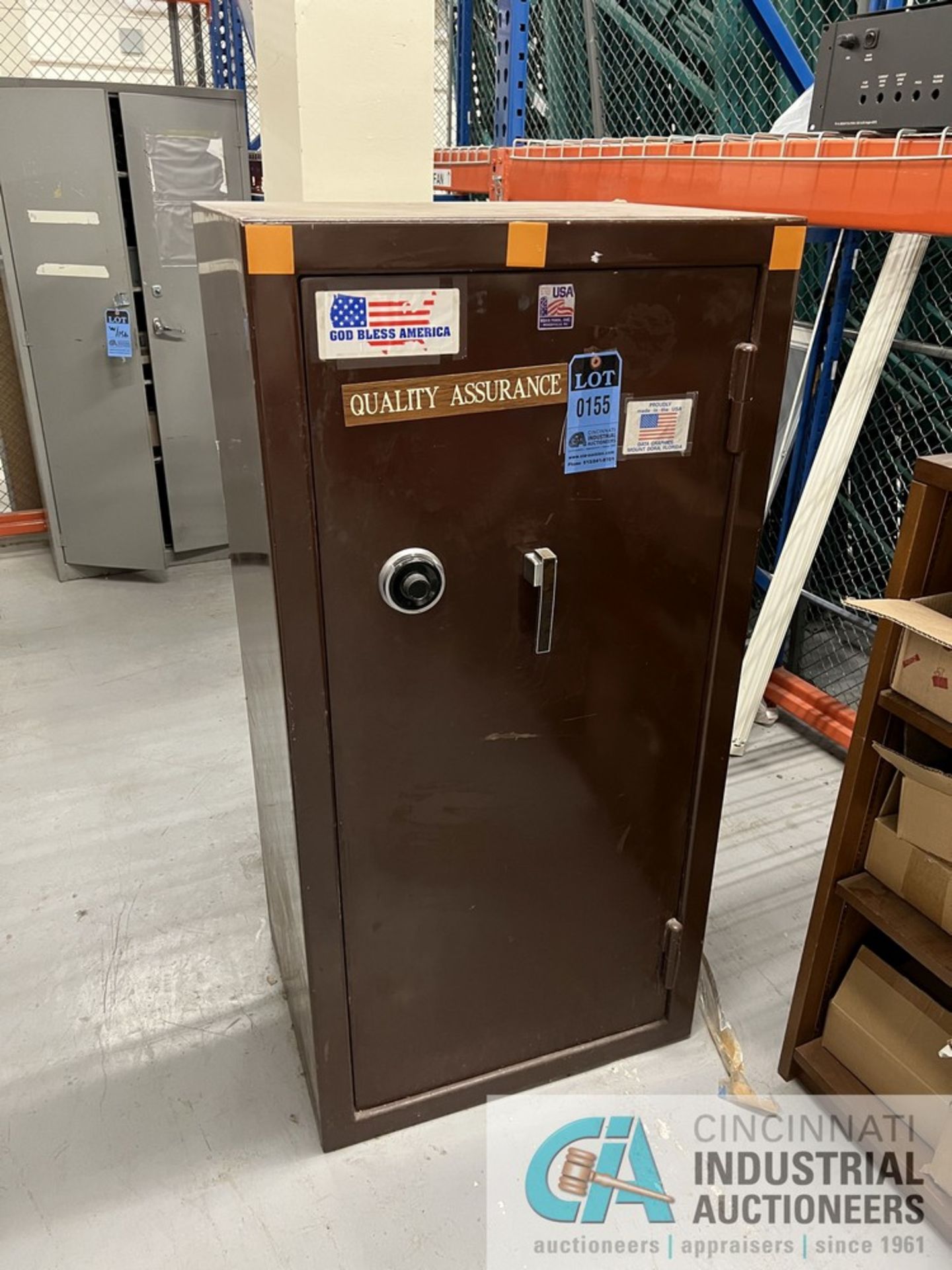 30" X 23" X 60" COMBINATION SAFE (COMBINATION UNKNOWN) (WAREHOUSE)