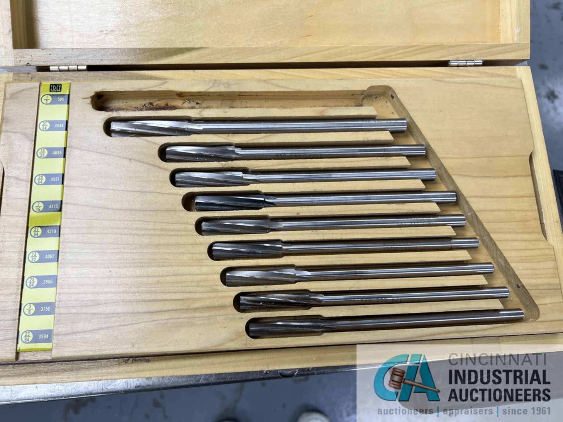 L & I REAMER SETS .1570-.2280, .3594-.500, .374-.501 (MAINTENANCE SHOP) - Image 3 of 4