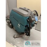 TENNANT MODEL T5 ECOH20 WALK BEHIND ELECTRIC FLOOR SCRUBBER (HALL BATH)