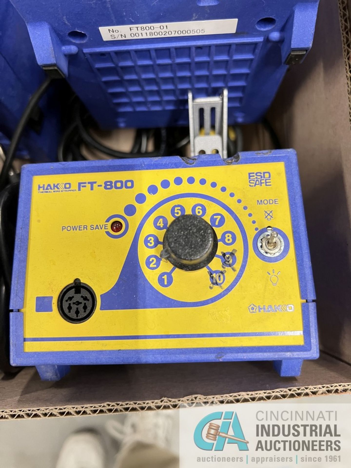 HAKKO MODEL FT-800 THERMAL WIRE STRIPPERS (WAREHOUSE) - Image 2 of 2