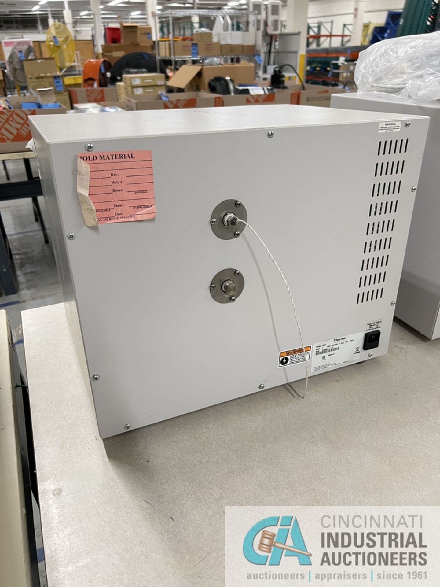 THERMO SCIENTIFIC MODEL 6259 VACUUM OVEN; S/N 610391-38 (USED) (WAREHOUSE) - Image 5 of 6