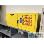 12 GALLON CAPACITY JUSTRITE FLAMMABLE MATERIAL CABINET (MAIN)