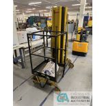 15' MAX HEIGHT BILJAX MODEL XLR-1651 COUGAR PORTABLE ELECTRIC MANLIFT; S/N 5-0482482, 400 MAX