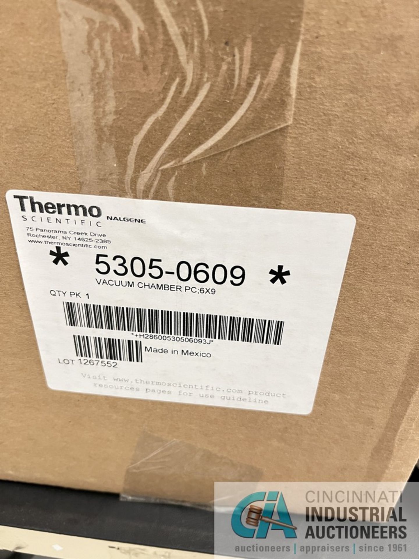 THERMO SCIENTIFIC MODEL 5305-0609 VACUUM CHAMBERS (WAREHOUSE) - Image 3 of 3