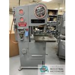16" DOALL MODEL 1612-1 CONTOUR VERTICAL BAND SAW WITH WELDER; S/N 148-62520 (MAINTENANCE SHOP)