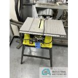 10" RYOBI TABLE SAW (MAINTENANCE SHOP)