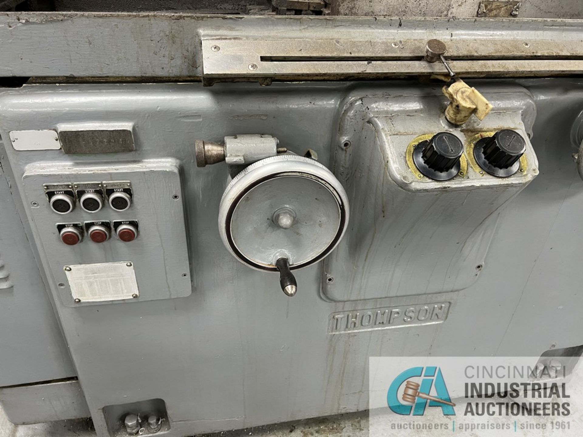 8" X 24" THOMPSON SURFACE GRINDER; S/N 2F-572240, COOLANT (MAINTENANCE SHOP) - Image 4 of 5