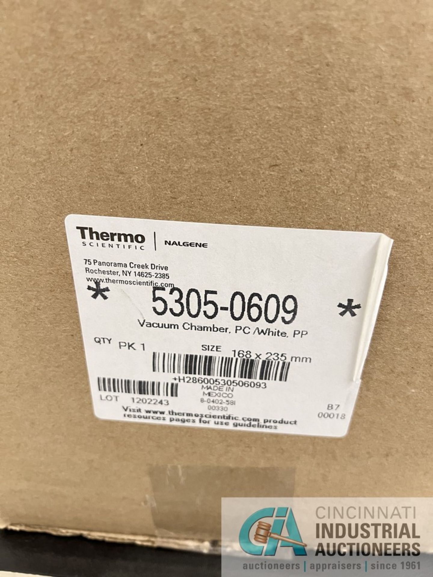 THERMO SCIENTIFIC MODEL 5305-0609 VACUUM CHAMBERS (WAREHOUSE) - Image 3 of 3