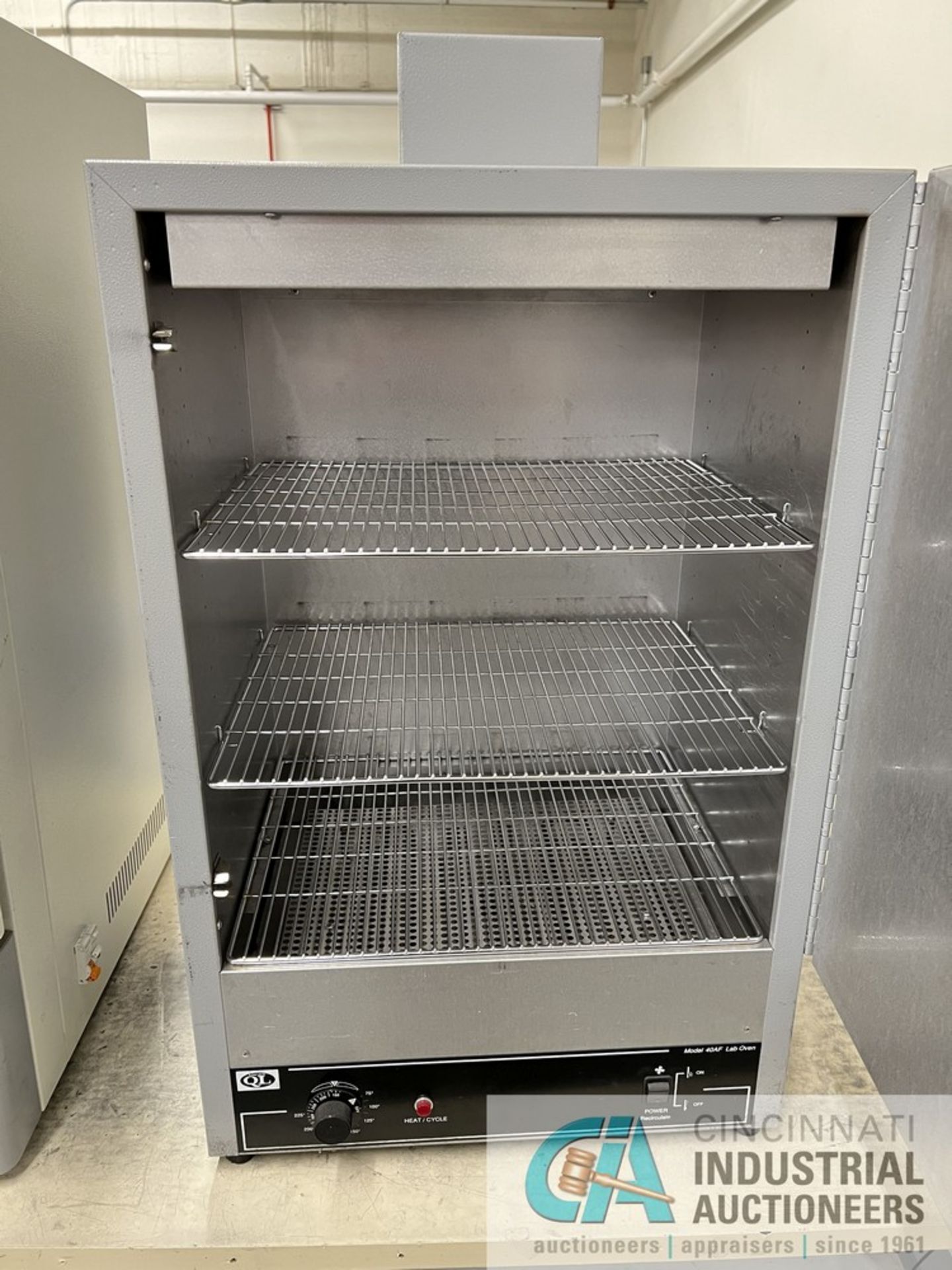 QUINCY LAB MODEL 40AF CONVECTION OVEN; S/N A4-2772 (WAREHOUSE) - Image 3 of 5
