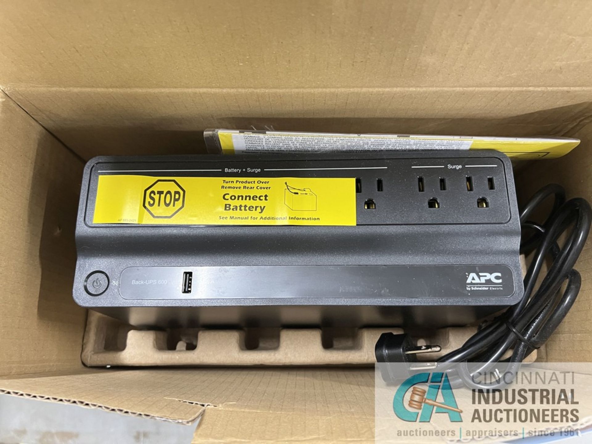 (8) APC MODEL BE600MI UPS BACK UP BATTERIES (NEW) (WAREHOUSE) - Image 2 of 2